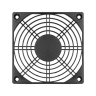 Решетка для вентилятора 120x120 EXEGATE EG-120PSB EX295271RUS