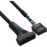 Кабель-переходник USB 2,0-USB 3,0 EXEGATE EX-CC-U3U2-0,15 EX294785RUS