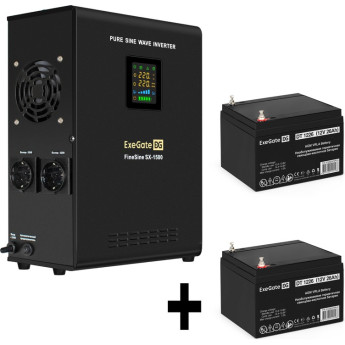 Комплект EXEGATE ИБП EX295998RUS + батарея 26Aч EX282970RUS 2шт