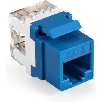 Модуль-вставка Keystone Jack RJ-45 EXEGATE KJ-8P8C-U-C6-180-Dual