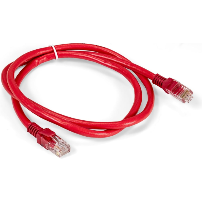 Патч-корд EXEGATE UTP-RJ45-RJ45-C6-1M-RD, 1 м, красный EX297189RUS
