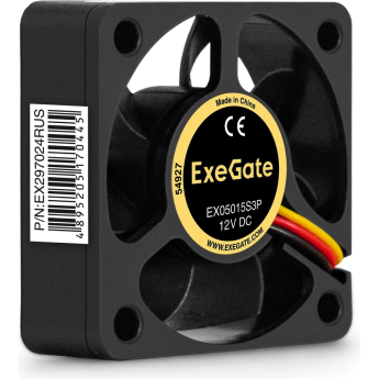 Вентилятор 12В DC EXEGATE EX05015S3P