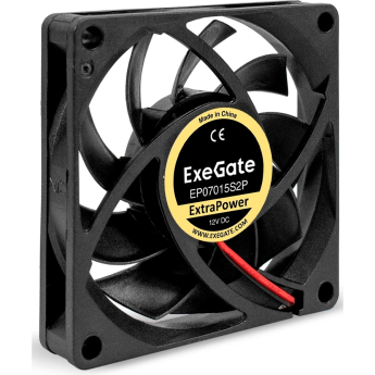 Вентилятор 12В DC EXEGATE EXTRASILENT ES07025S3P