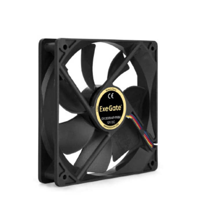 Вентилятор 12В DC EXEGATE EXTRASILENT ES12025S2P 120x120x25 мм EX299886RUS