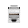 Модуль-вставка Keystone Jack RJ-45 EXEGATE KJ-8P8C-U-C6A-180-TL EX297266RUS